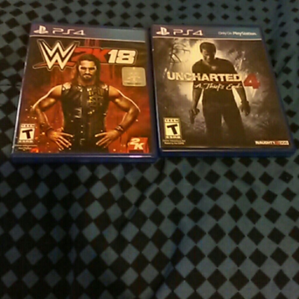 WWE18 & uncharted 4